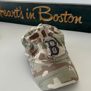 Camo Women’s Red Sox Hat